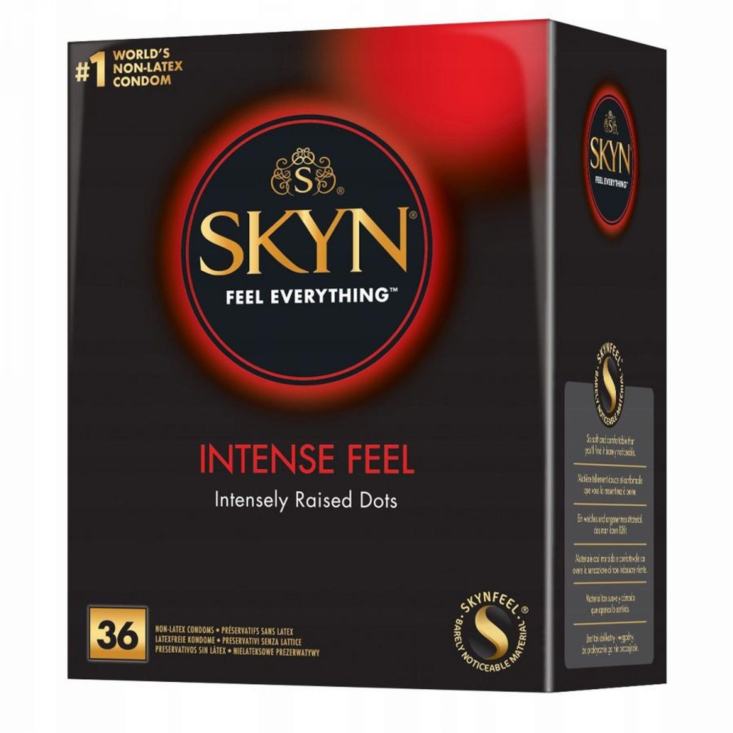 UNIMIL SKYN FEEL EVERYTHING INTENSE безлатексные 36 шт.