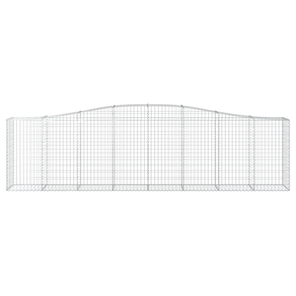 kaarekujuline gabioonkorv, 400x50x100/120 cm, tsingitud raud