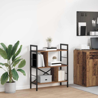 Raamatukapp Vana puit 75 x 30 x 91 cm Tehispuit