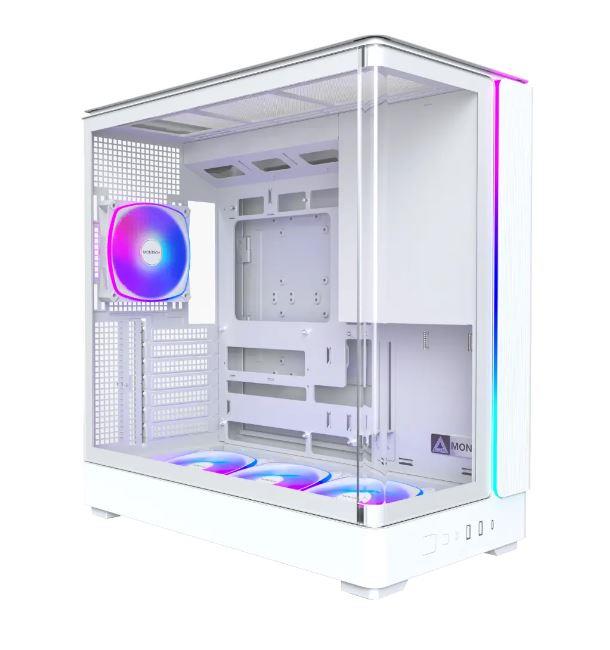 Case|MONTECH|micro ATX/Mini-ITX|White|Midi Tower|PC|KING 45 PRO|KING45PRO(W)