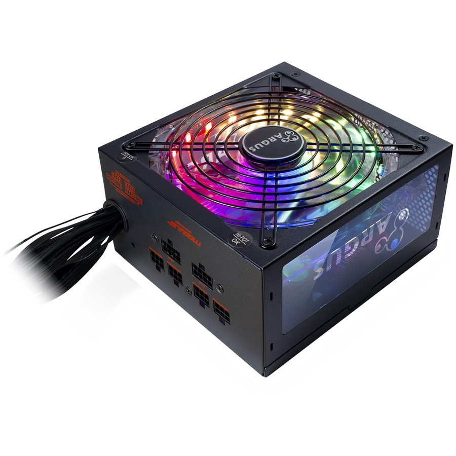 Блок питания INTER-TECH Argus RGB 750W CM, 80PLUS Gold