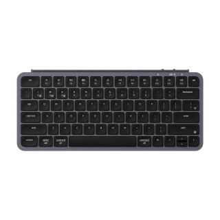 Keychron B1 Pro Ultraslim - US Layout - Low Profile Scissor Space Grey Wireless Keyboard