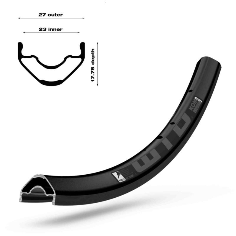 WTB KOM LIGHT i-23 29'' TCS 32 hole rim