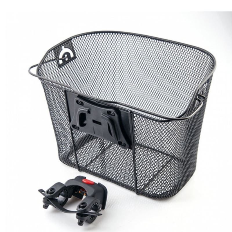 Front click basket black 175009