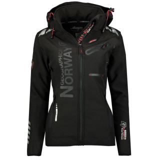 Lady Softshell Geographical Norway REINE BLACK-BLACK LADY 2601 DBC Black / Black (WW7043F/GN Black / Black)/wu8088