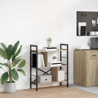 Raamatukapp Sonoma tamm 75 x 30 x 91 cm Tehispuit