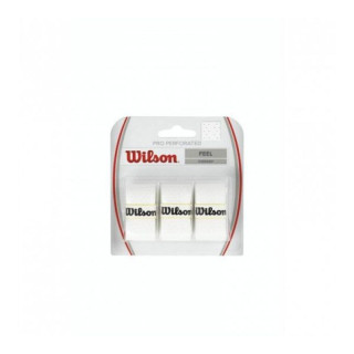 Wilson Pro Perforated Wraps 3 pcs white
