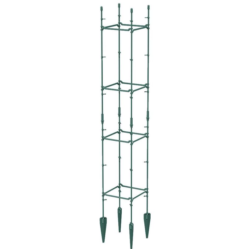 FLOO SUPPORTS PLANT SUPPORT 21x21x120CM FOREST GREEN