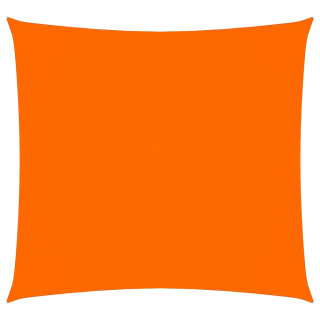 oxford-kangast päikesepuri, kandiline, 3 x 3 m, oranž