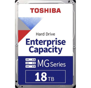 HDD|TOSHIBA|18TB|SATA|512 MB|7200 rpm|3,5|MG09ACA18TE