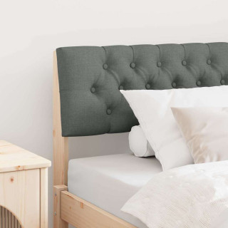 Polsterdatud voodiots Tumehall 100 cm Tahke mänd