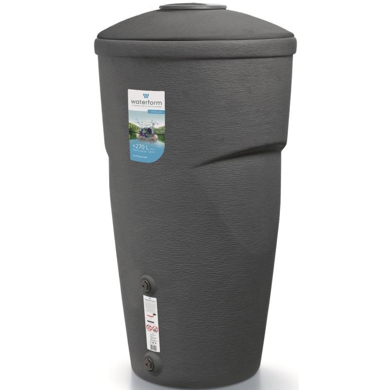 RAINWATER CONTAINER WALLYCAN 270L ANTHRACITE
