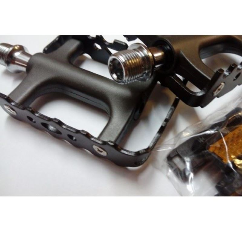 MTB pedals ZERAY aluminum black graphite