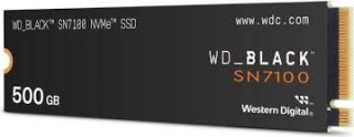 SSD|WESTERN DIGITAL|Black SN7100|500GB|M.2|PCIe Gen4|NVMe|3D TLC|Write speed 5800 MBytes/sec|Read speed 6800 MBytes/sec|WDS500G4X0E