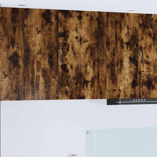 Seinakapp kööki Suitsetatud tamm 50 x 31 x 80 cm Tehispuit