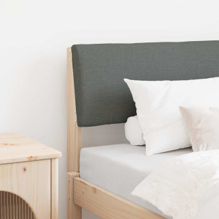 Polsterdatud voodiots Tumehall 75 cm Tahke mänd