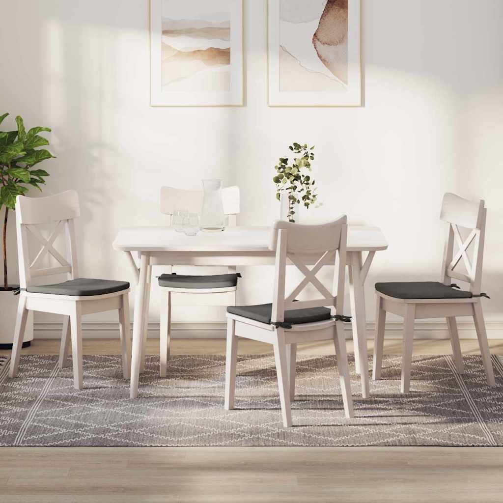 Istumispatjad 4 pcs Helehall 40 x 40 x 3 cm Korter kangas