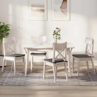 Istumispatjad 4 pcs Helehall 40 x 40 x 3 cm Korter kangas