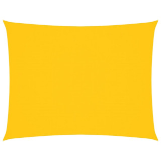 oxford-kangast päikesepuri, ristkülik, 6 x 7 m, kollane