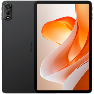 Blackview MEGA 2 WiFi 12-inch FHD 1200x2000 90Hz 12GB+256GB Allwinner A733 Octa-core 2.2GHz Cam Front 8MP Rear 16MP 9000mAh NO Charging Netflix HD TUV Rheiland Android 15 Celestial Gray