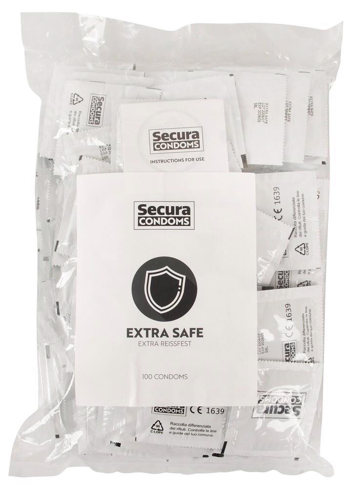 Презервативы Secura Extra Safe 100 шт.