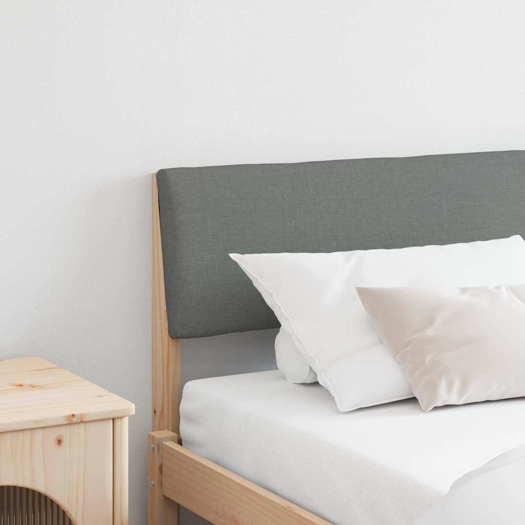 Polsterdatud voodiots Tumehall 200 cm Tahke mänd