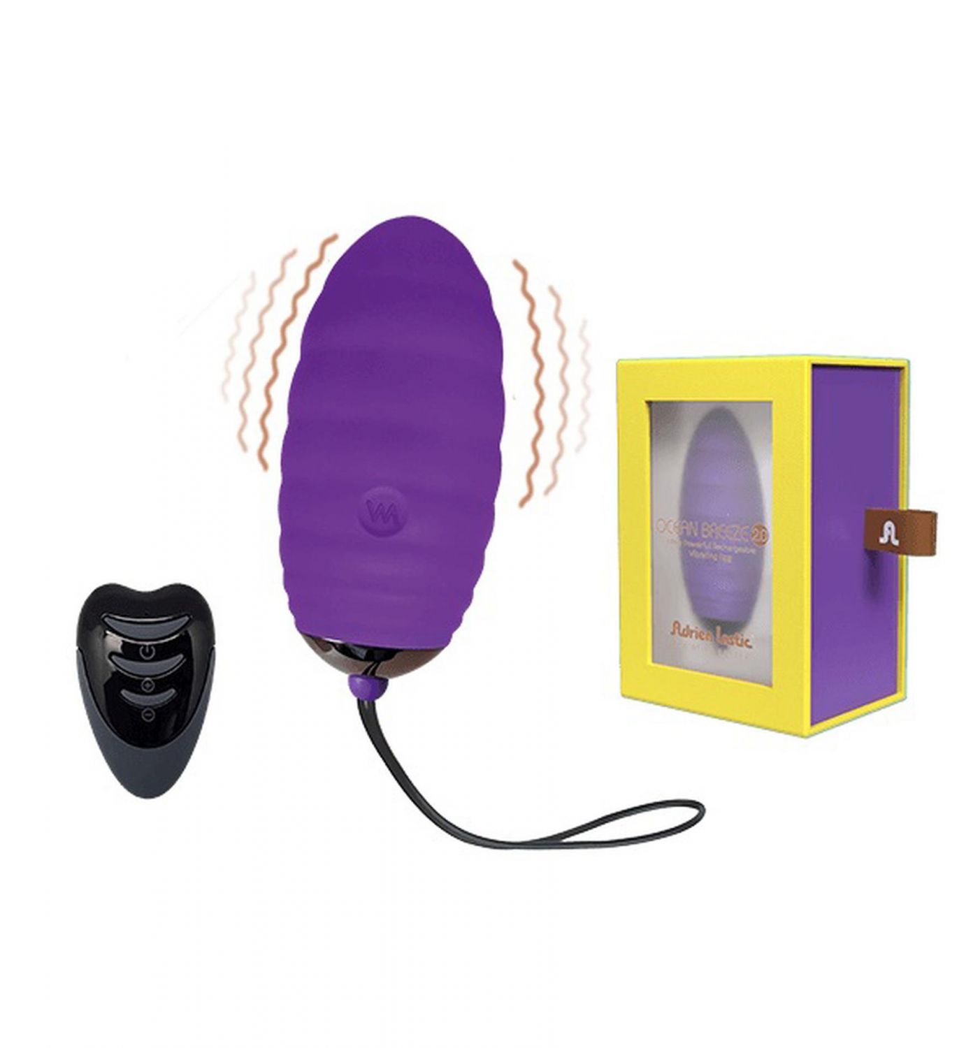 Яйцо-вибратор Ocean Breeze Purple + LRS