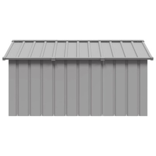 koerakuut, hall, 116,5x153x81,5 cm, tsingitud teras