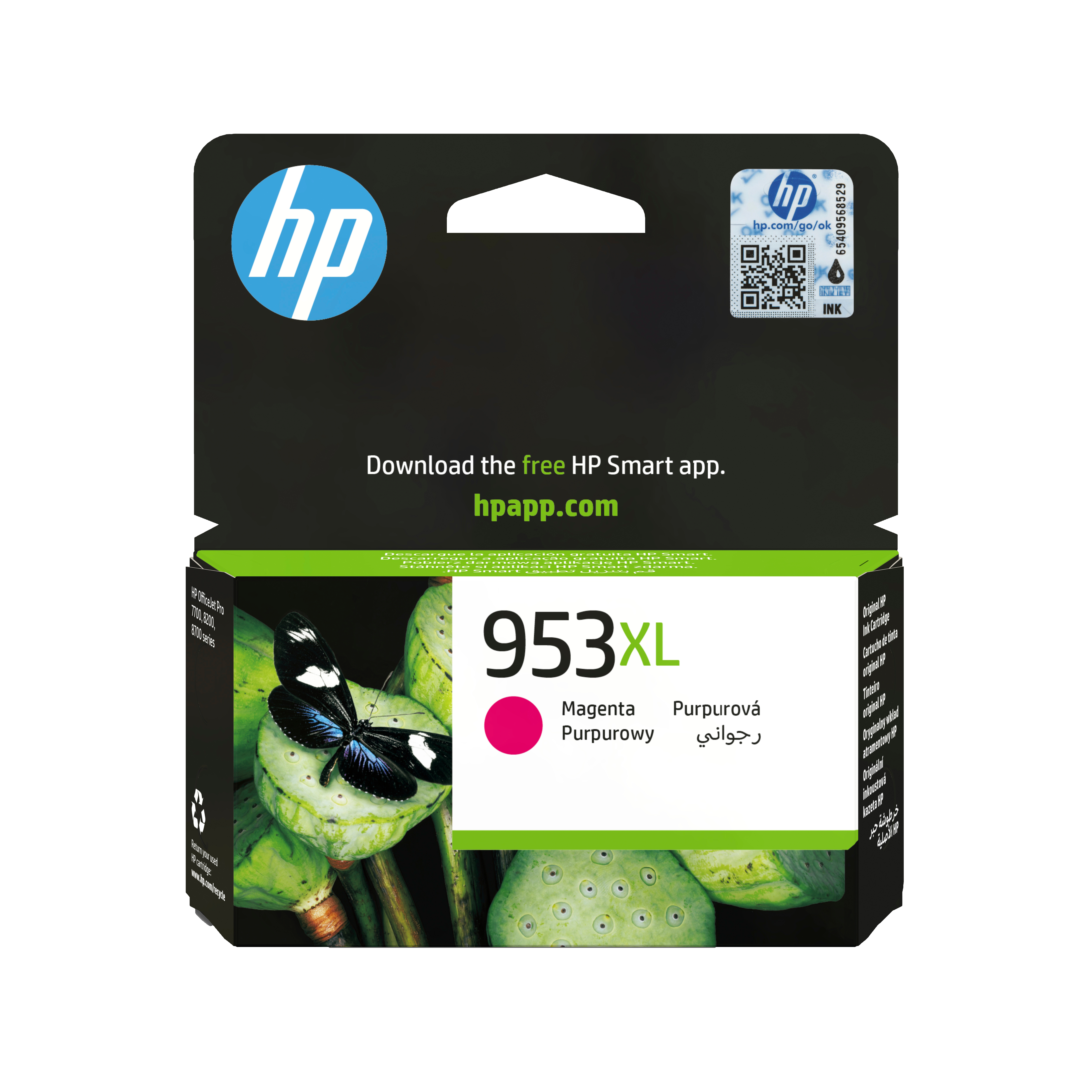 HP 953XL suure mahutavusega magenta tindikassett