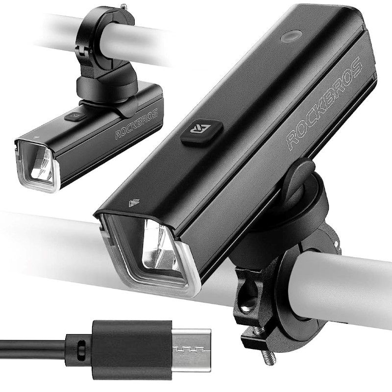 Rockbros RHL1000 front bike light black