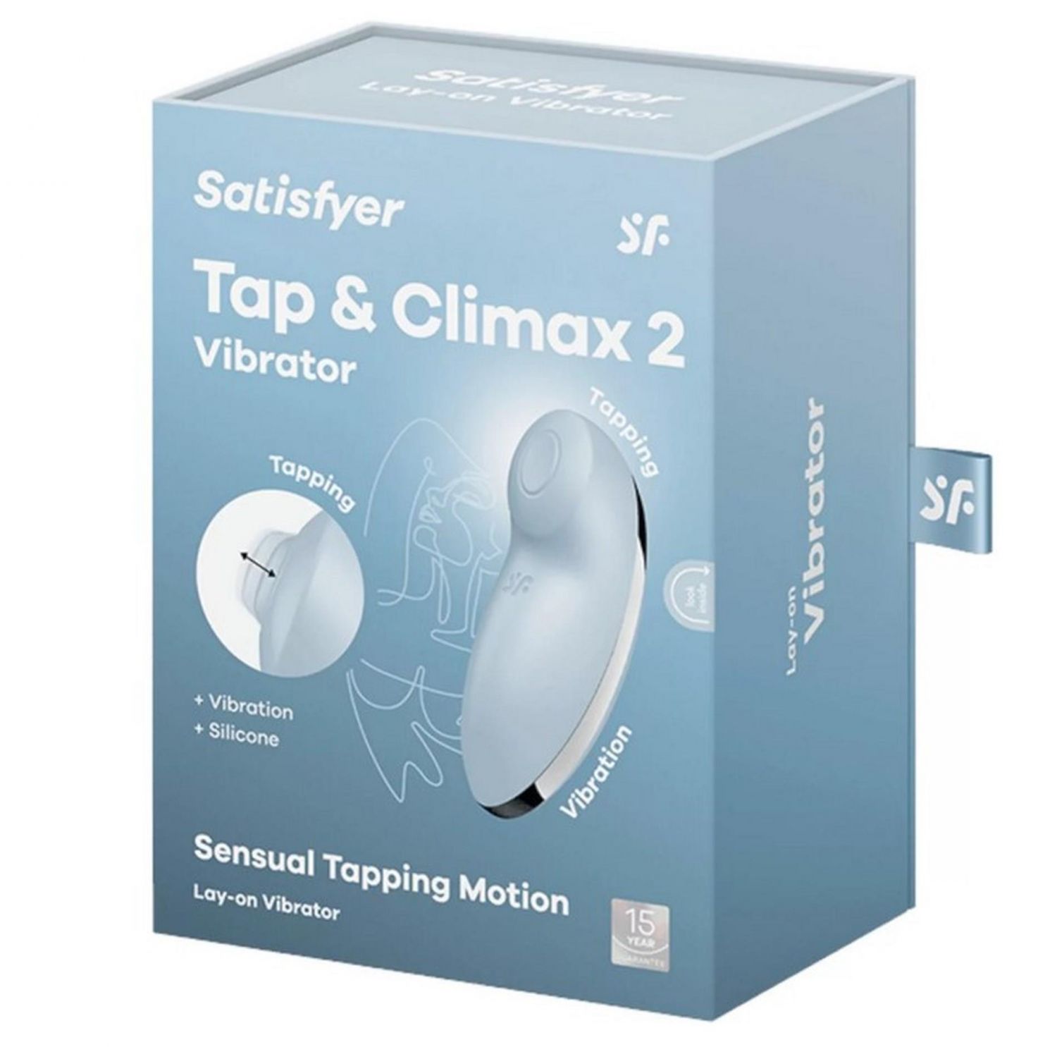Satisfyer Tap & Climax 2 sinine