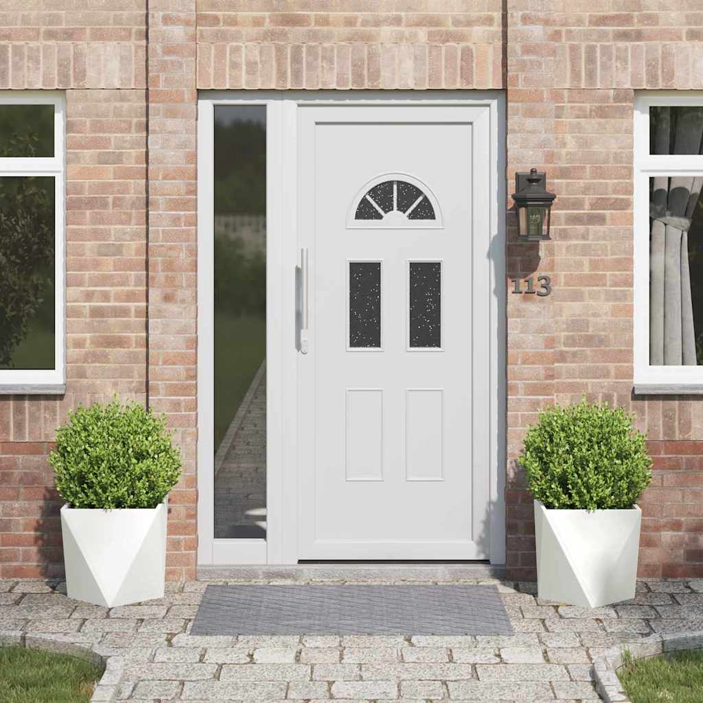 Taimekast 2 pcs Valge 40 x 40 x 40 cm Teras