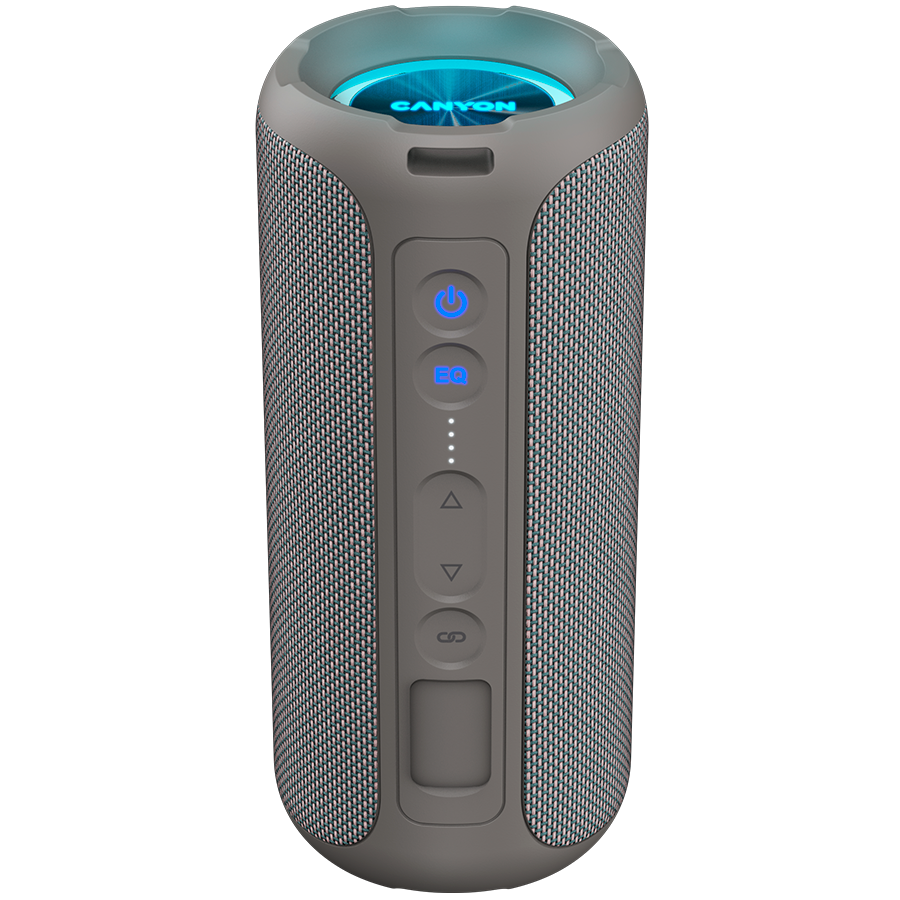 Портативная колонка CANYON OnMove 15 40W EQ TWS AUX, бежевая