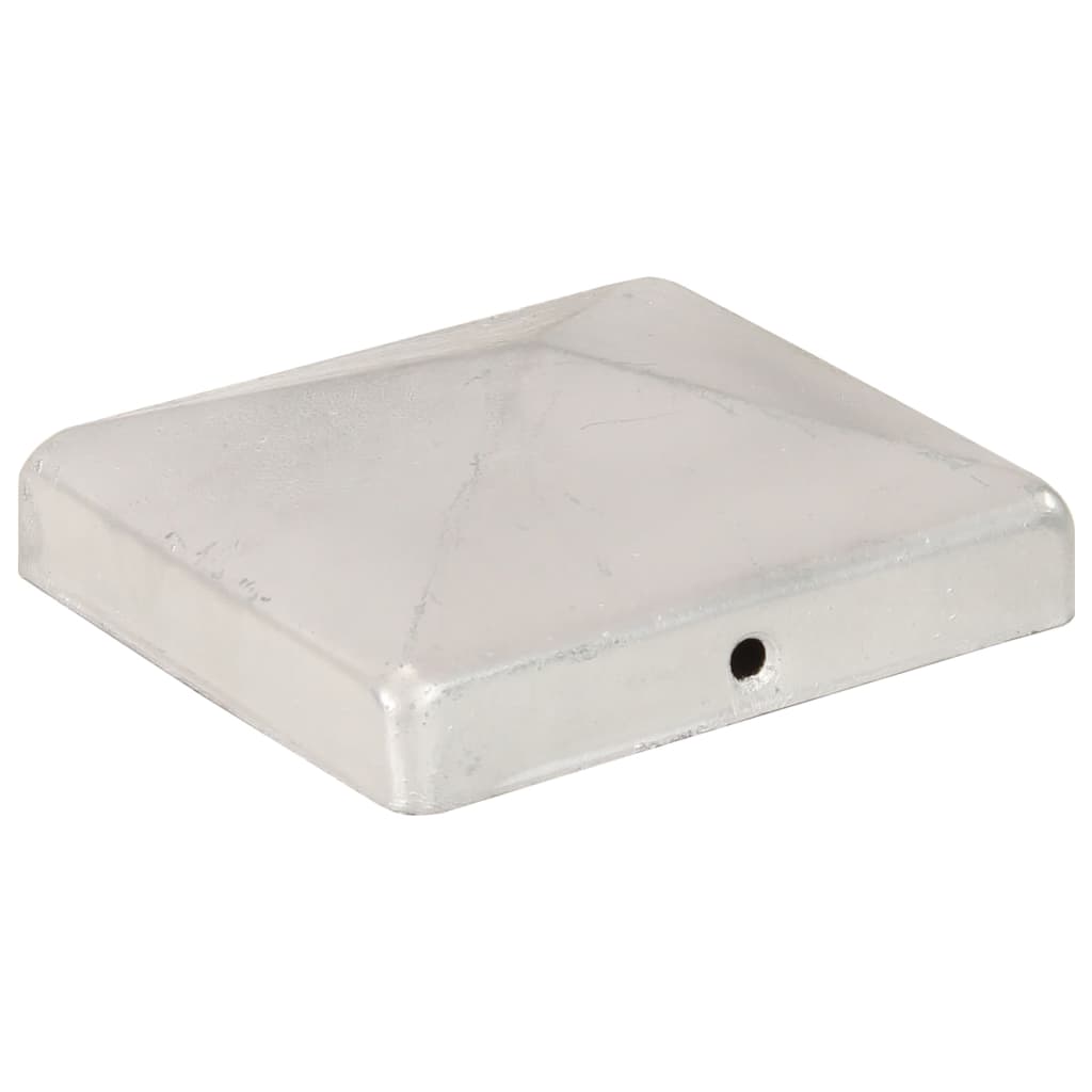 püramiidikujuline postiots, 6 tk, tsingitud metall, 101x101 mm