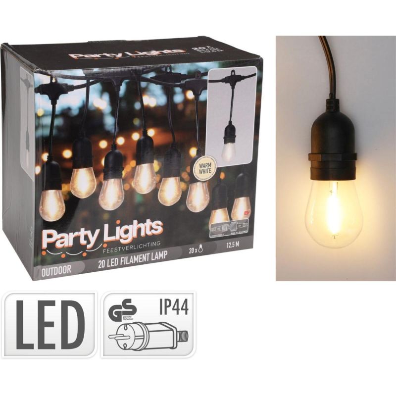 GARDEN GARLAND PARTY LIGHT 20LED