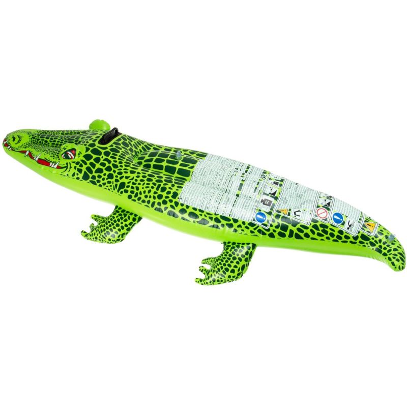 INFLATABLE CROCODILE 139X61X23CM 31225