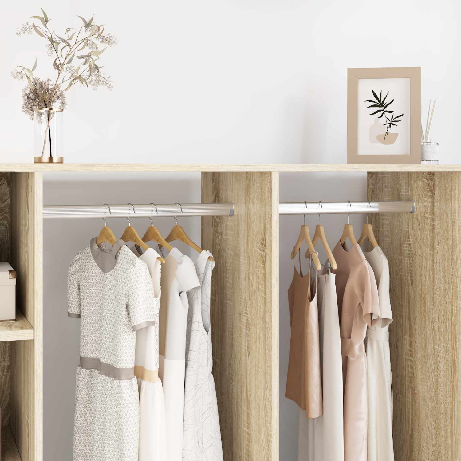 Kapi vars 2 pcs Hõbedane 764 x 15 x 29 mm Alumiiniumisulamist