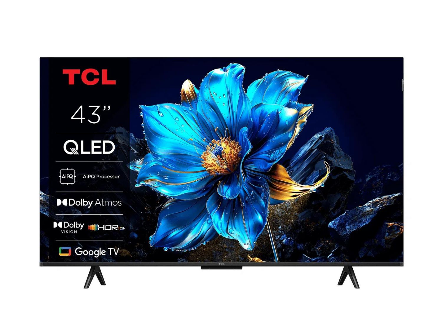 TV Set|TCL|43 |4K Ultra HD|3840 x 2160 pixels|Flat|16:9|QLED|43T69C