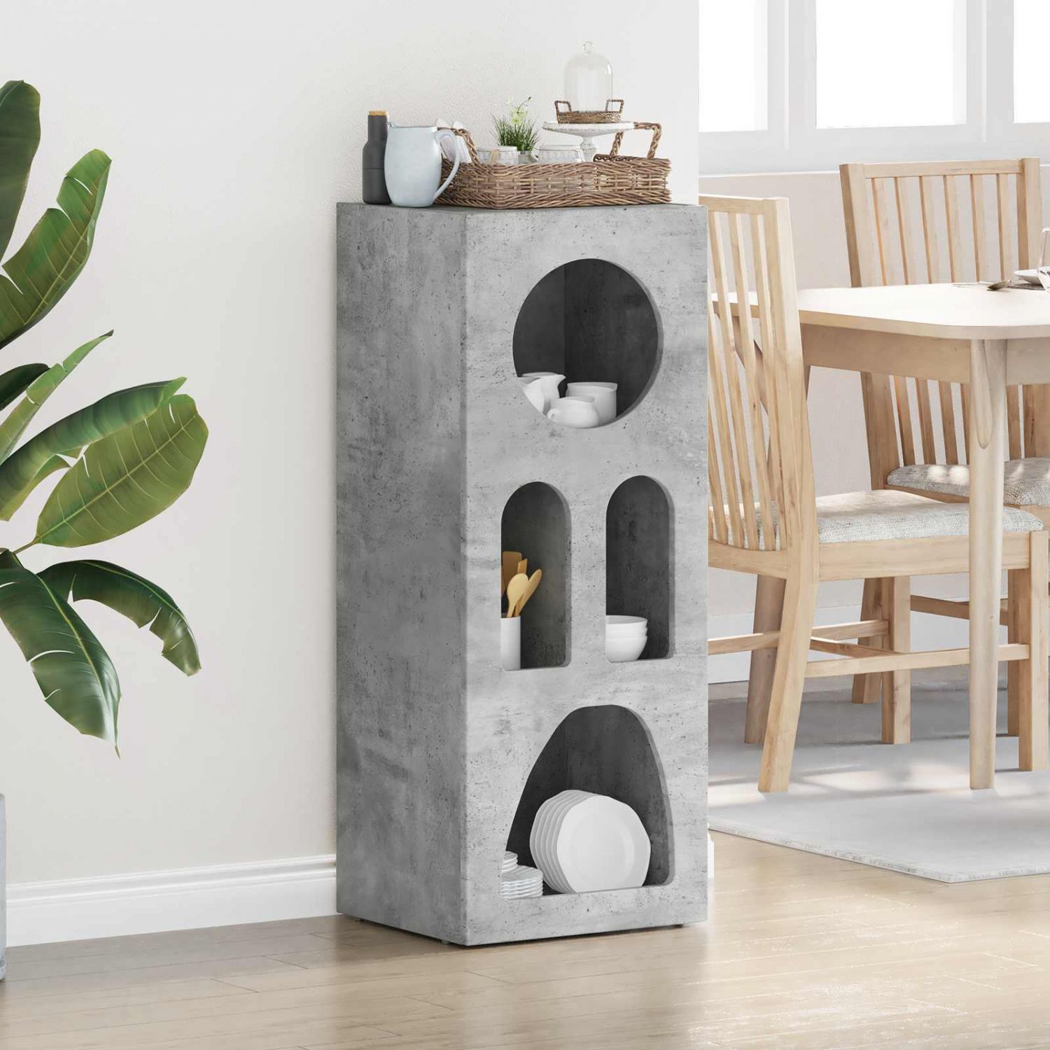 Kõide Betoonhall 40 x 35 x 100.5 cm Tehispuit