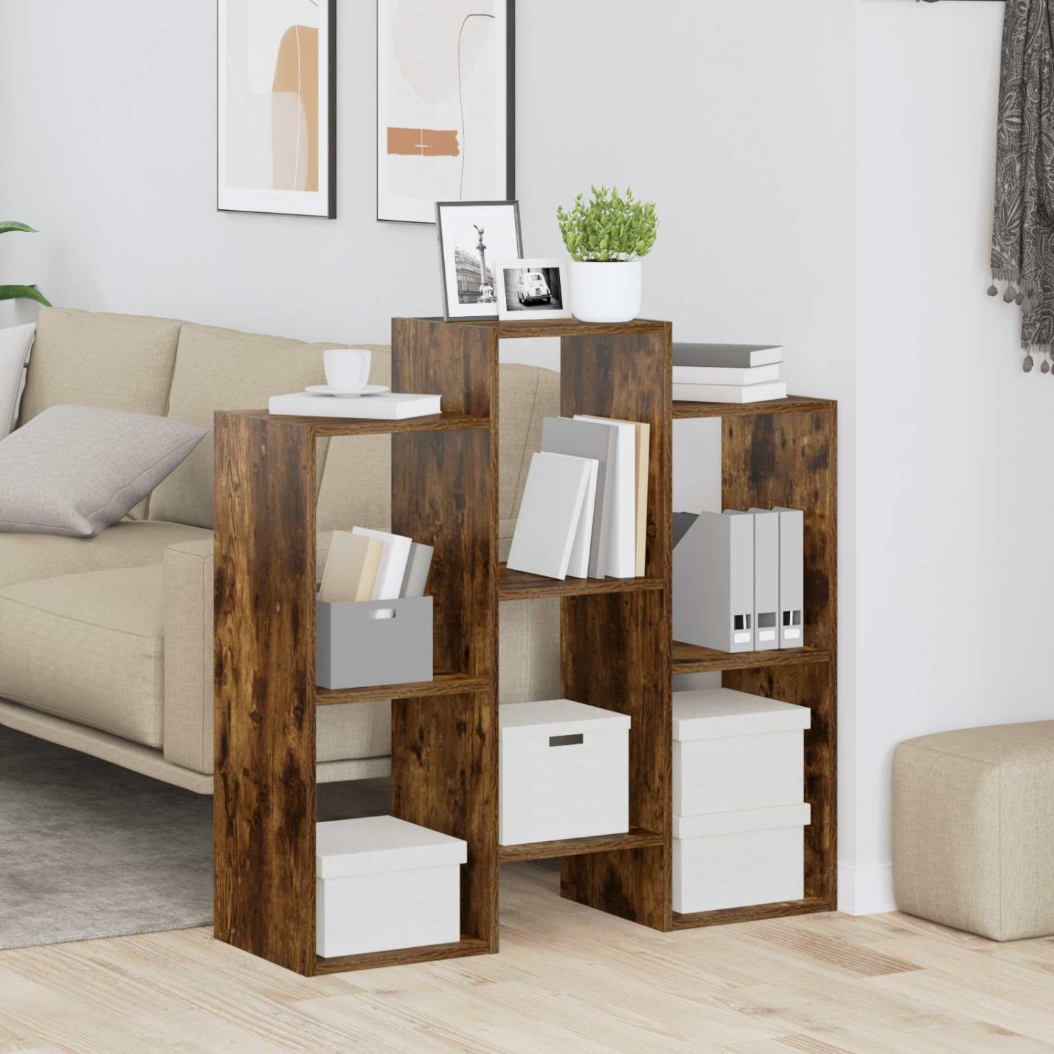 Kõide Suitsetatud tamm 90 x 30 x 90 cm