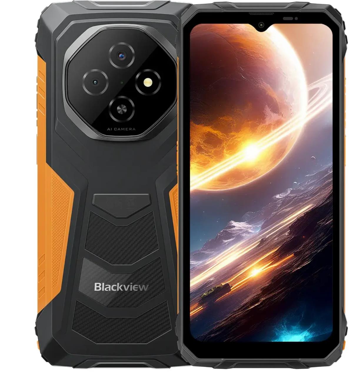 MOBILE PHONE FORT 1/6/256GB ORANGE BLACKVIEW