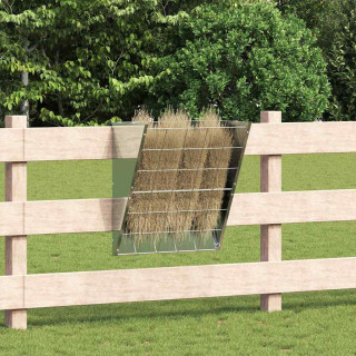 Rippuv Heina Toitja Hõbedane 61 x 33 x 66 cm Tsinkteras