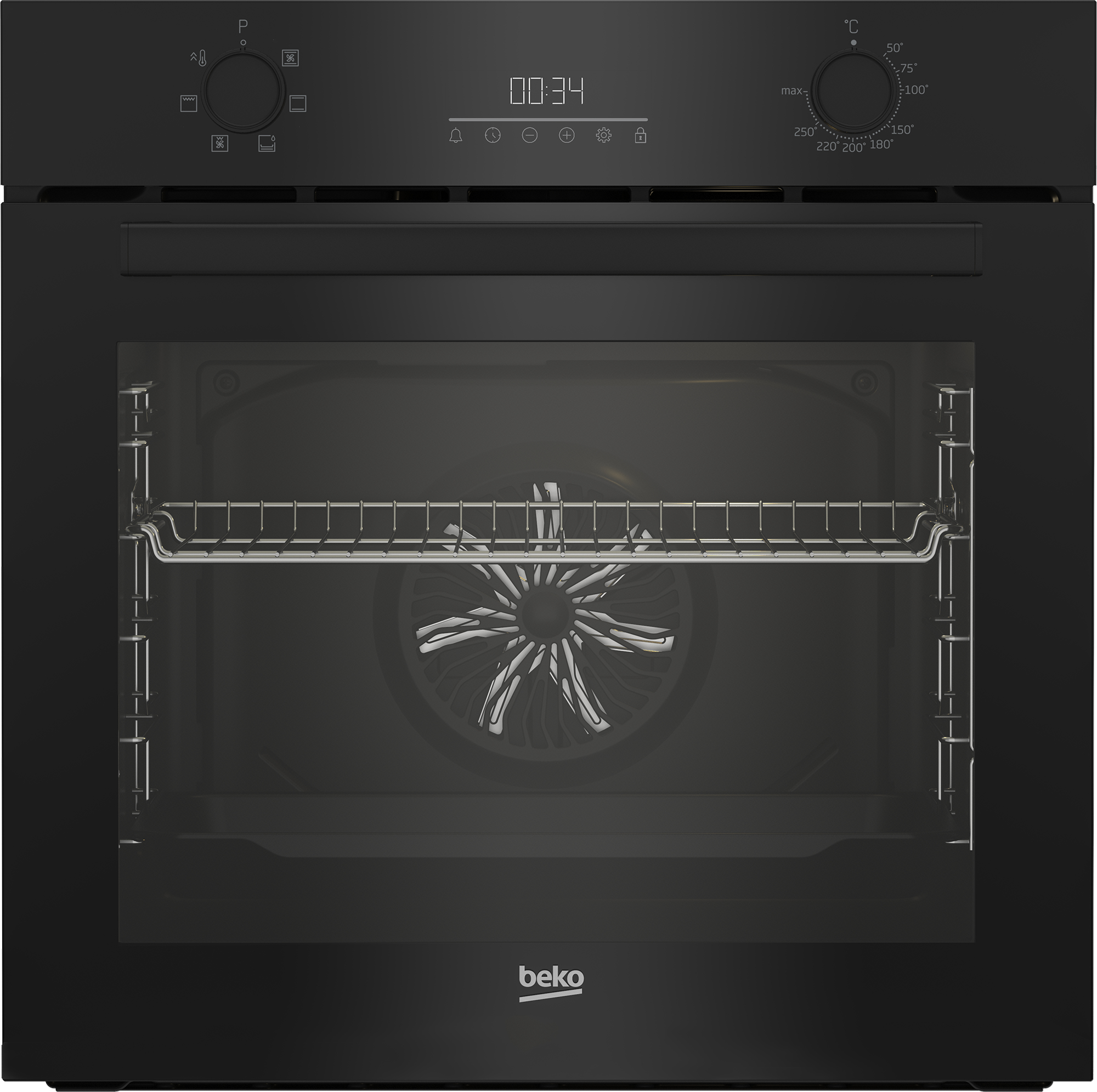 Духовой шкаф BEKO BBIE17300B, Класс энергопотребления A, Ширина 60 см, Черный