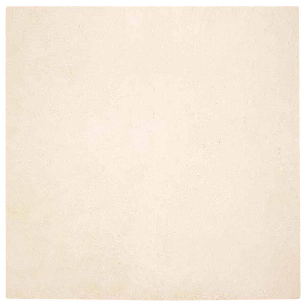 Kunstlik Küüliku Karv Mat cream 160 x 160 cm Polüester