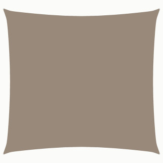 Квадратный солнцезащитный тент из ткани Оксфорд, 3,6x3,6 м, коричнево-серый