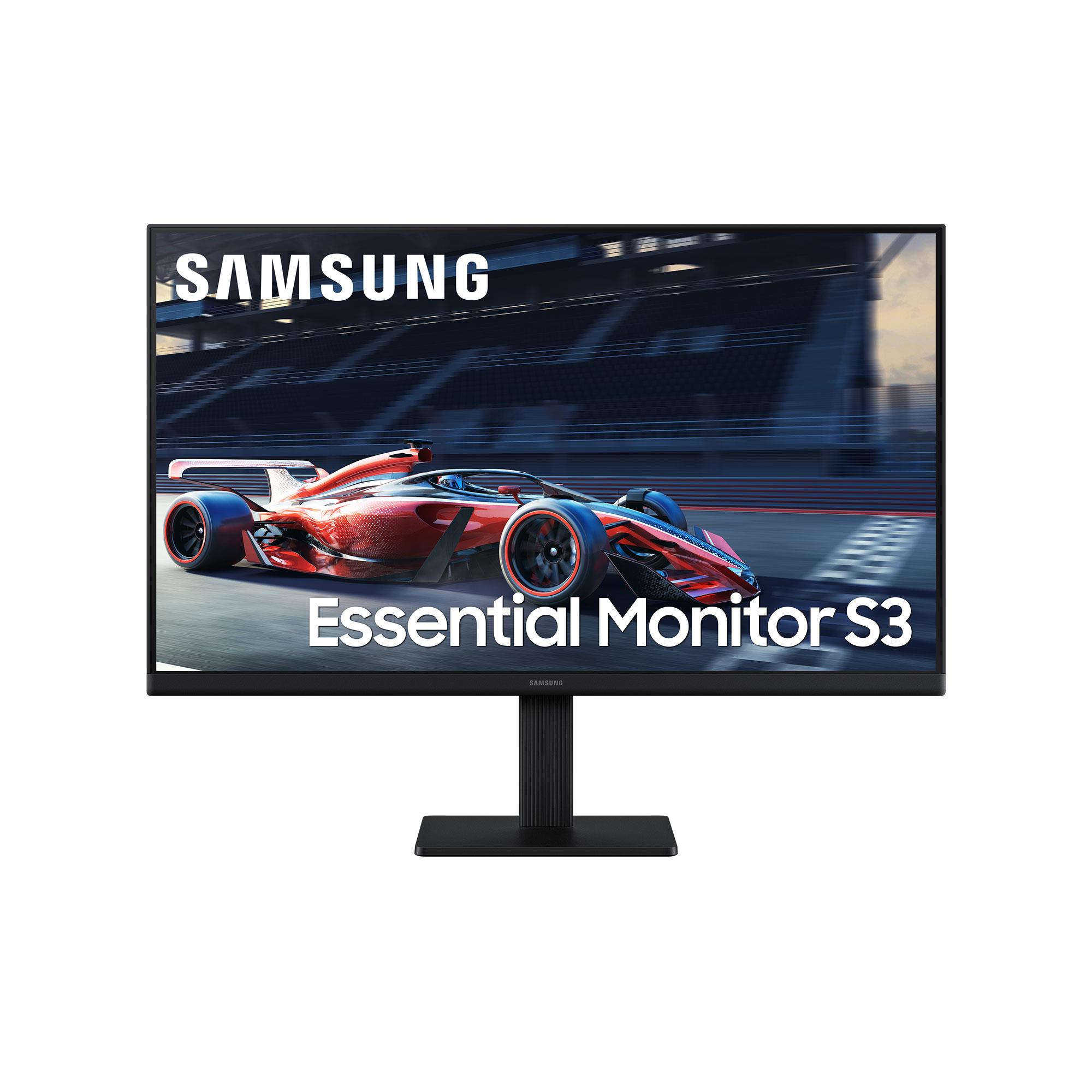 LCD Monitor|SAMSUNG|Essential Monitor S3|24|Panel IPS|1920x1080|16:9|100Hz|5 ms|LS24D300GAUXEN