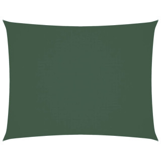 солнцезащитный парус из ткани оксфорд, прямоугольник, 4 x 6 м, темно-зеленый