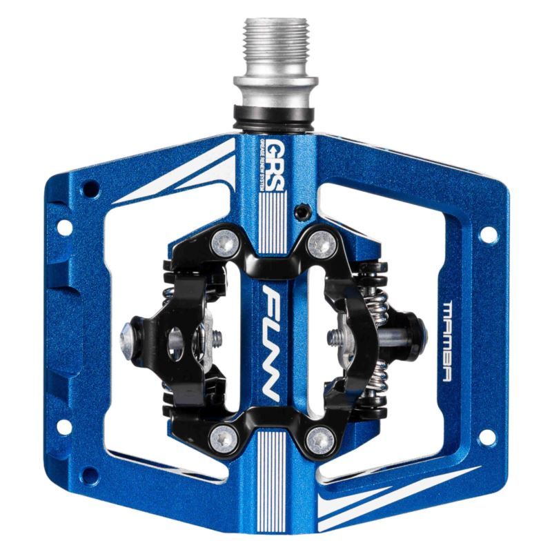 FUNN MAMBA S pedals single-sided blue