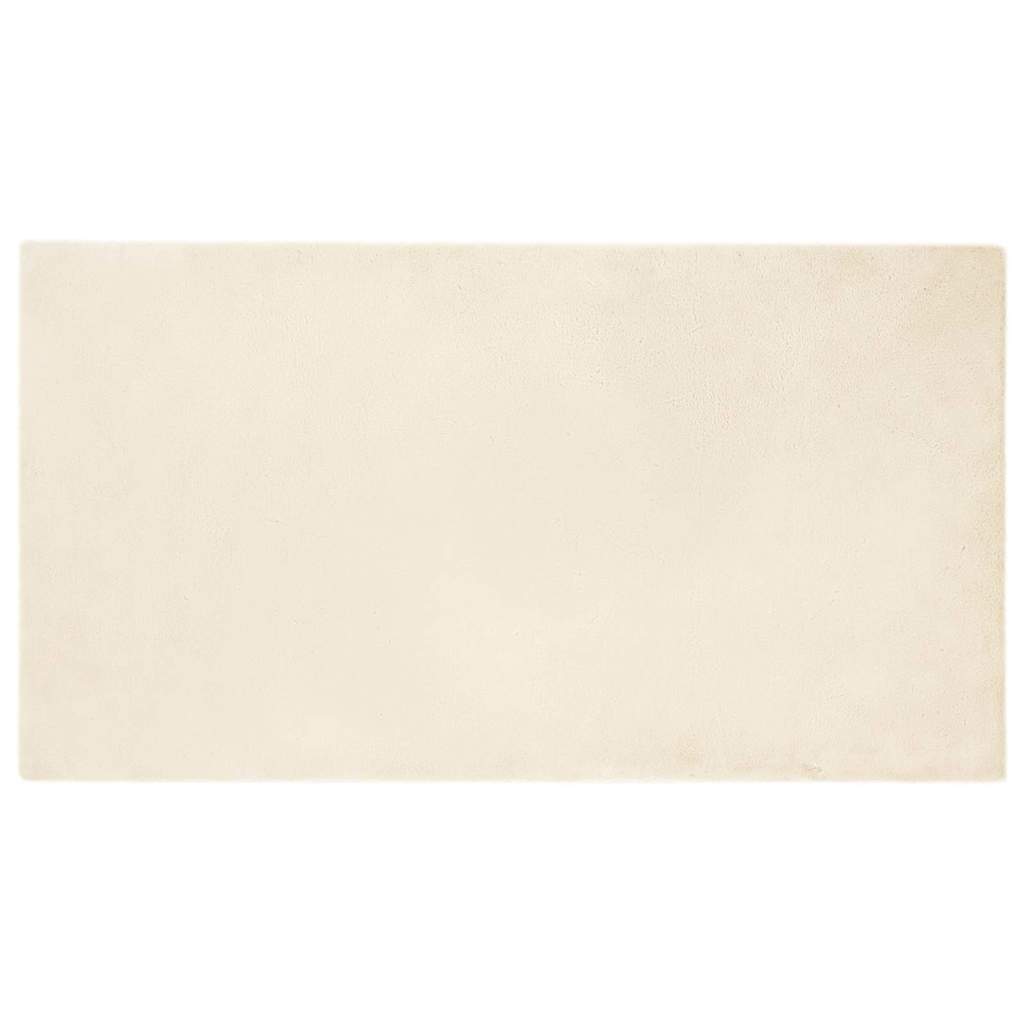 Kunstlik Küüliku Karv Mat cream 80 x 150 cm Polüester