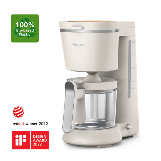 Philips Eco Conscious Edition Drip Filter Coffee Machine HD5120/00, 1.2L